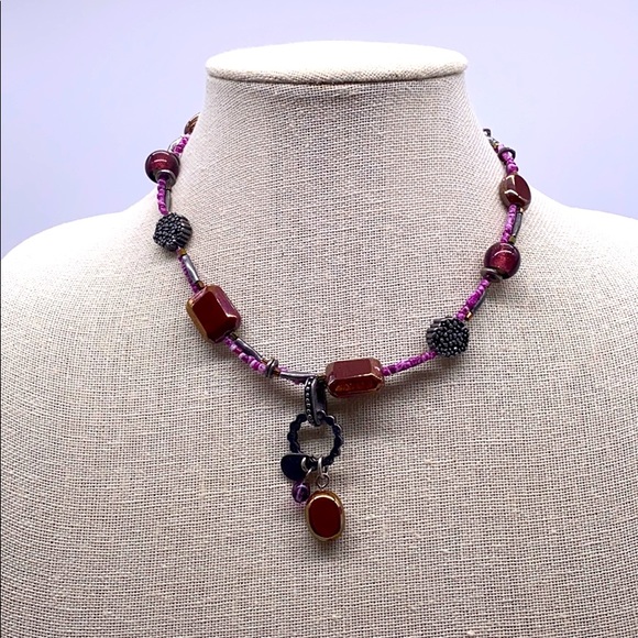 Chico's Jewelry - Chico’s Glass Bead choker necklace